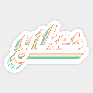 yikes Sticker